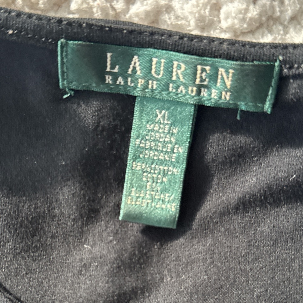 Ralph Lauren Black Sleeveless Top - Picture 3 of 4